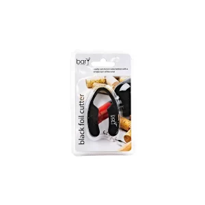 Cortador de Papel Aluminio Negro para Botellas de Vinos - Imagen 2