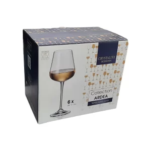 Crystalite Bohemia Ardea White Wine - 6 Copas de 260 ml - Imagen 2