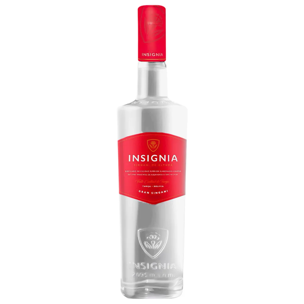 Singani Insignia Etiqueta Roja