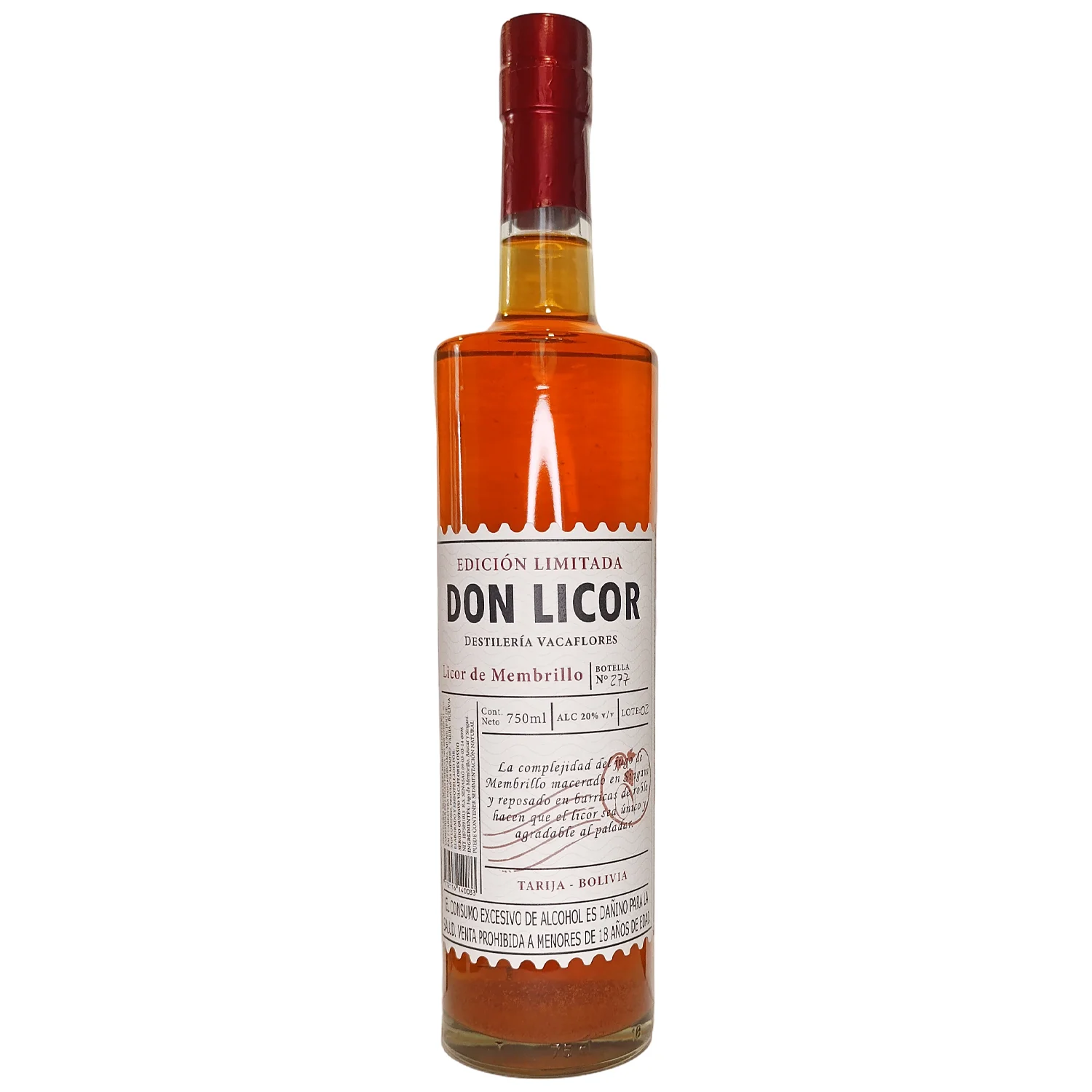 Vacaflores Don Licor de Membrillo