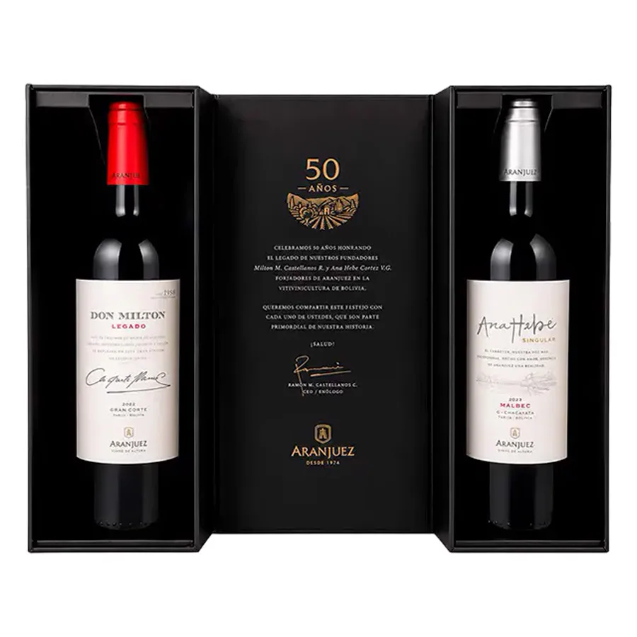 Aranjuez Pack 50 Aniversario - Don Milton Legado + Ana Hebé Singular